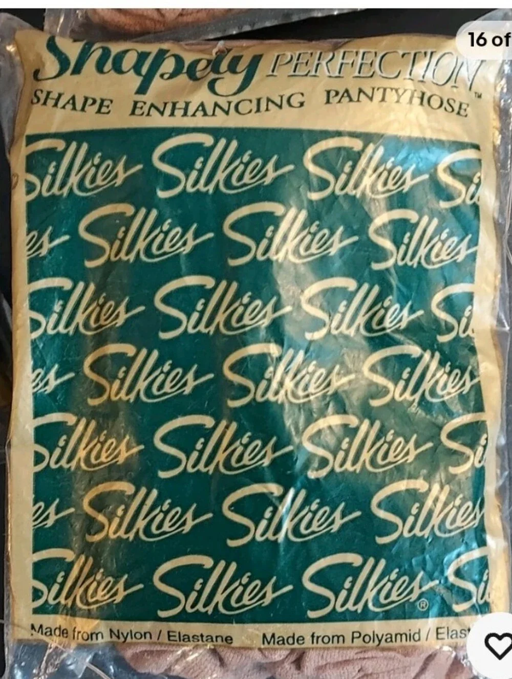 Silkies Panty Hose Trouser Socks Control Top Shape Enhancing Lot (8) Nylons